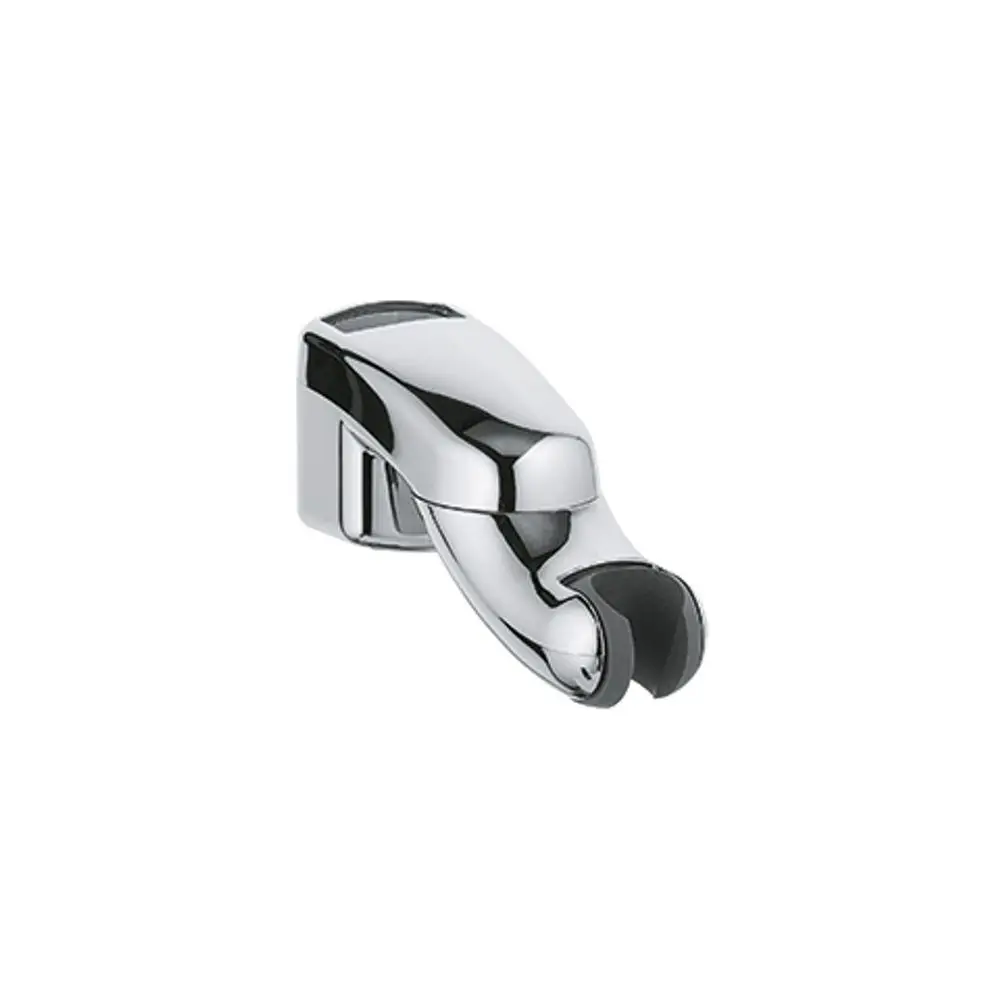 Gleitschieber in chrom für eine Wandstange, geeignet als Ersatzteil von Kludi. Das Produkt hat eine funktionale Form und eine glatte, glänzende Oberfläche.